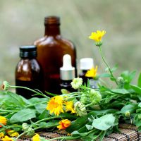 Akne dan kalendula damlamasi