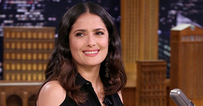 Salma Xayek, Elena ismli ayolga eri bilan rashk qilganini aytdi