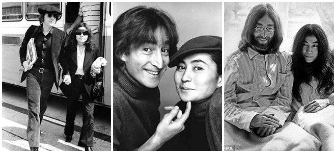 Jon Lennon va Yoko Ono