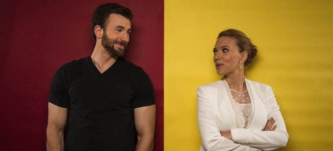 Scarlett Johansson va Chris Evans
