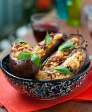 Pishloqli patlıcanlar