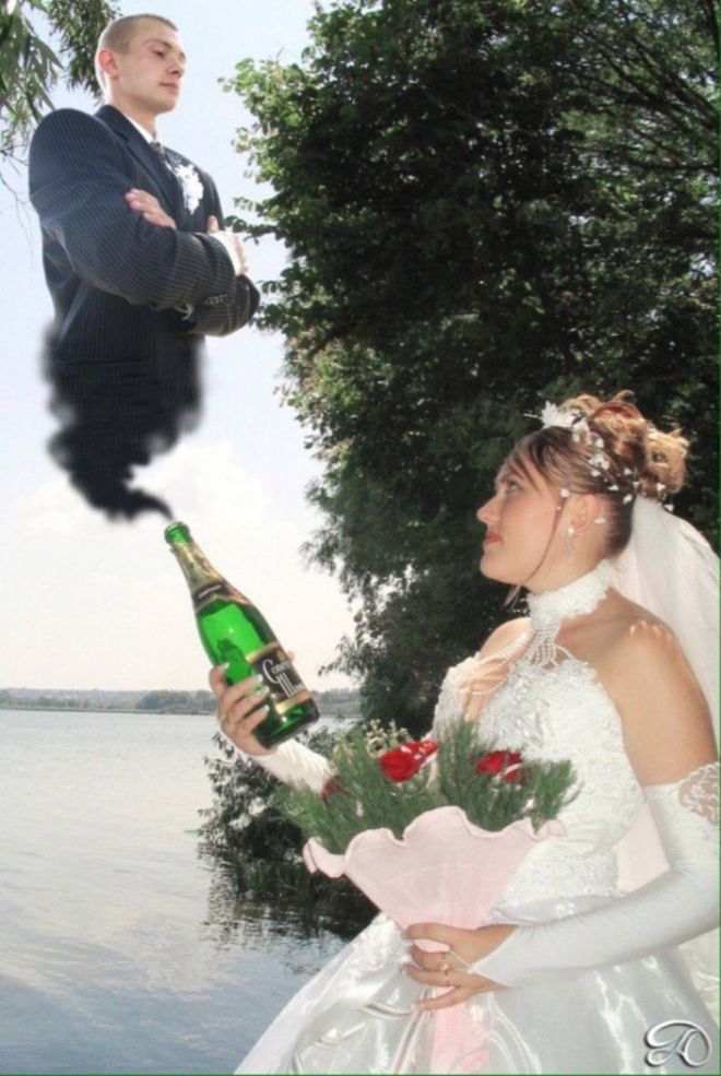 Rus tilida nikoh: fotoshop "Jura davri" va boshqa qotil hazil!