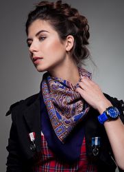 Ayol sharfni qanday bog'lash mumkin?