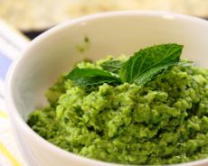 Yashil no'xatdan pyure